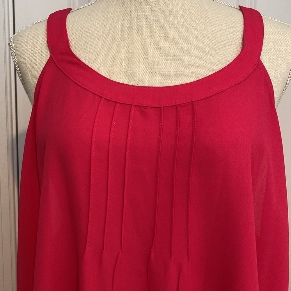 Torrid sleeveless top size 4 pink new with tags